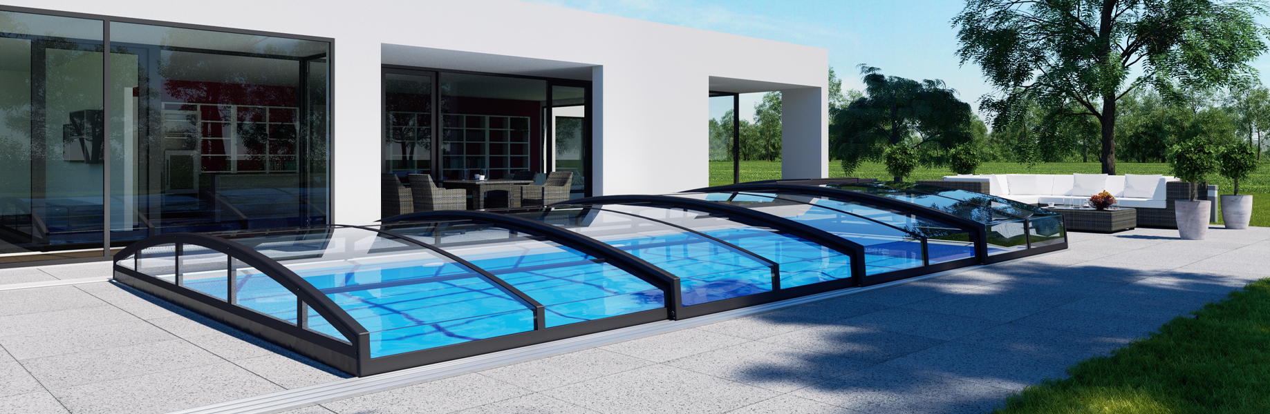 Casablanca Infinity Pool Enclosure