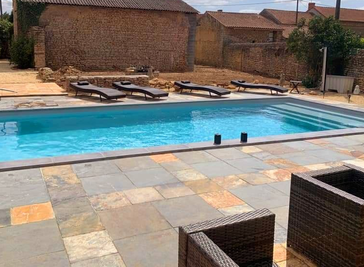 PAPAYA Fibreglass Outdoor Pool