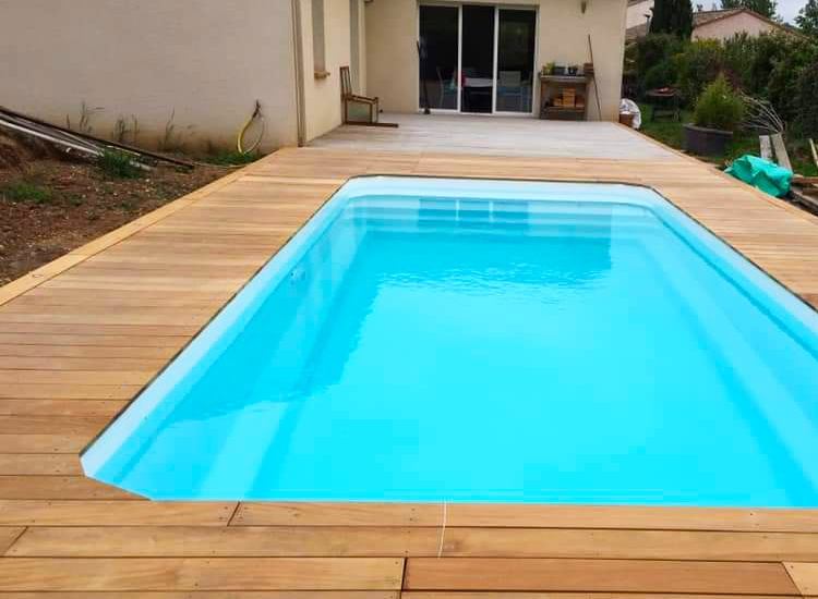 CORON Fibreglass Outdoor Pool