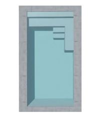 ILO ILO Fibreglass Outdoor Pool