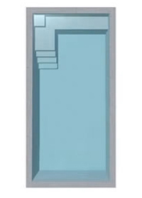 SIBUCO Fibreglass Outdoor Pool
